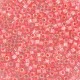 Miyuki delica Perlen 11/0 - Coral lined luster crystal DB-70